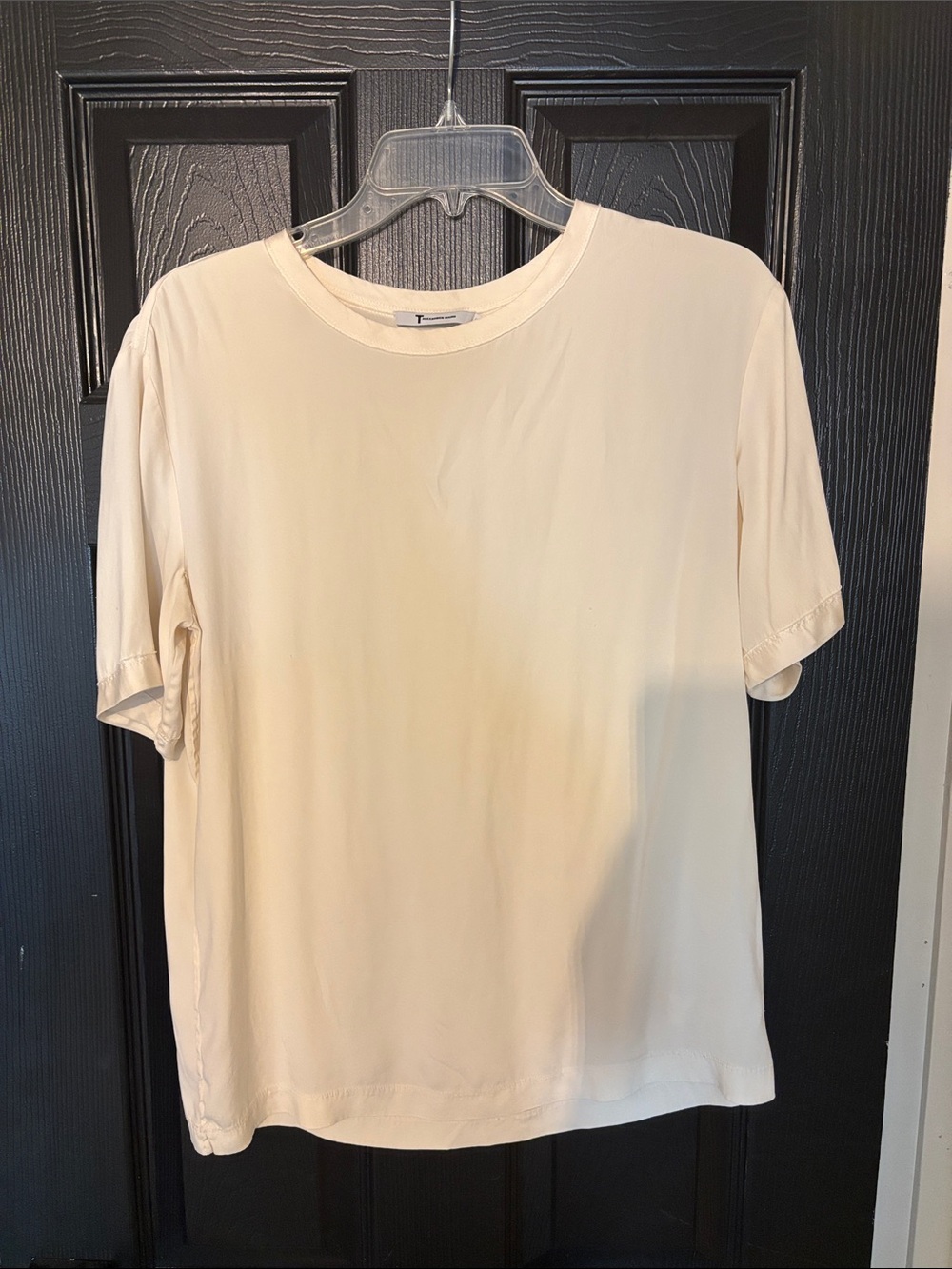 Women's Ivory Short Sleeve Crewneck Tee